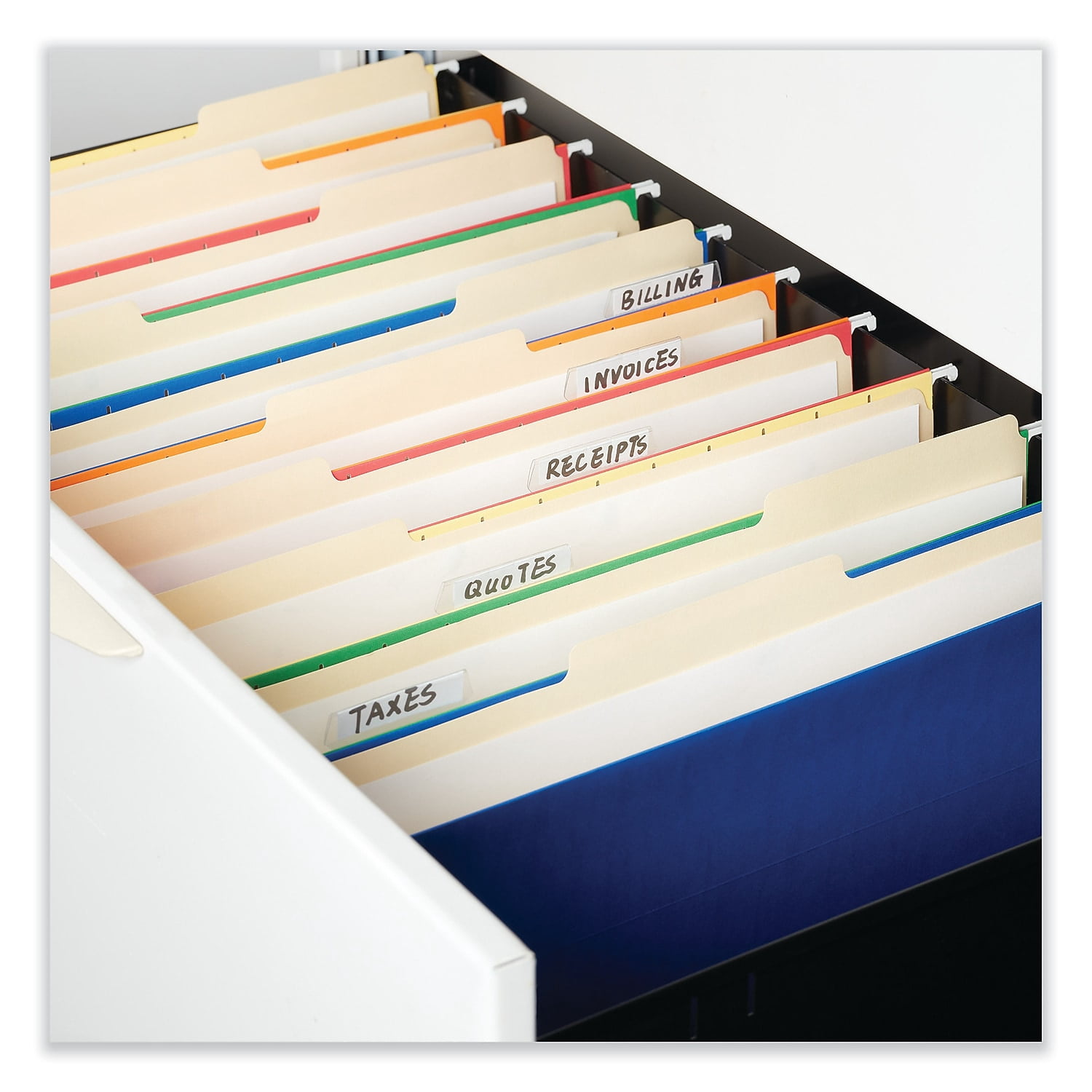 1/3-Cut Top Tabs Right Position Legal Size 11 pt. Manila File Folders (100-Piece/Box)