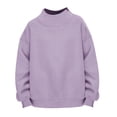 thumbnail image 5 of shoper Girls Multipack Long Sleeve Sweatshirts Fleece Lined Crewneck Children's Fashion Pullover Kids Back To School Clothes, 5 of 6