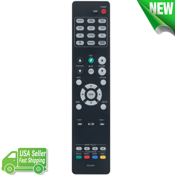 RC033SR Replace Remote Control for Marantz AV Surround Receiver NR1508 NR1608