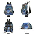 thumbnail image 4 of FORMRS Mini Backpack Purse for Women Travel Daypack Casual Shoulder Bag, Beautiful Floral Moon, 4 of 7