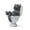 Grey, variant on opvise Mini Cat Model High Simulation Vivid Expression Decoration Accessories Toilet Miniature Cat Animal Model Toy for Kids Grey