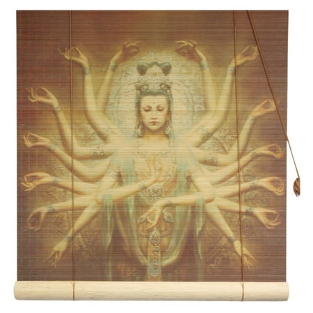Thousand Arm Kwan Yin Bamboo Blinds