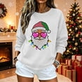 thumbnail image 4 of jehdhy Christmas Sweatshirts for Women Fashion Loose Casual Crewneck Long Sleeve Cute Pullover Fall Winter Graphic Tops, 4 of 6