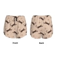 thumbnail image 3 of Salouo Leopard Print Print Women's 2 in 1 Running Shorts Double-Layer Shorts Athletic Workout Gym Yoga Shorts Running Shorts for Women-XX-Large, 3 of 7