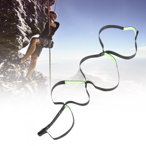 1PCS Rope Ladder, Rock Climbing Rope Ladder, 43.3×1.1in Lightweight and Portable for Outdoor Camping Rescue