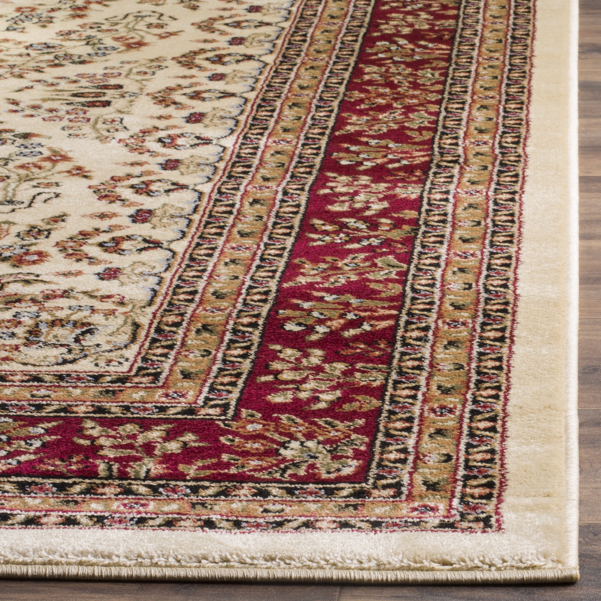 Safavieh Lyndhurst Isadora Floral Area Rug, Ivory/Red, 6' x 8'