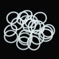 thumbnail image 4 of Uxcell 20mm OD 16mm ID 2mm Width Silicone Seal O-Rings White 20 Pack, 4 of 4