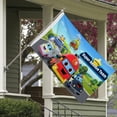thumbnail image 3 of Super Rescate de Bomberos Bandera impresa con temática, regalo perfecto para fanáticos, amigos y familiares, y adecuada para actividades al aire libre e interiores, decoraciones de fiesta. 60*90CM, 3 of 6