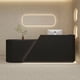 thumbnail image 4 of Bar Pulpit Salon Reception Desk Lectern White Mobile Checkout Shop Cash Counter Pulpitos Retail Kassentisch Shop Furniture My Lux Decor Round, 4 of 13