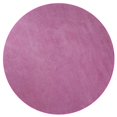 thumbnail image 1 of HomeRoots 349766 8 ft. Round Polyester Hot Pink Area Rug, 1 of 1