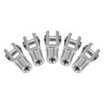 thumbnail image 3 of Miangastore Steel Connect Fitting Pneumatic Quick Connector 5Pack 2x1in, 3 of 8