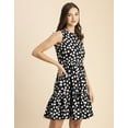 thumbnail image 3 of Moomaya Trendy Printed Cotton Sleeveless Tiered Dress - Stylish Summer Sundress, 3 of 9