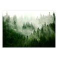thumbnail image 3 of Tiptophomedecor Landscape Wallpaper Wall Mural - Mountain Forest Green, 3 of 4