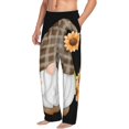 thumbnail image 6 of Salouo Sunflower Gnomes 4 Print Pajama Pants for Men, Lounge Pants Elastic Waistband Casual Men's sleepwear Loungewear Sleep Pajama Pant -Large, 6 of 7