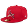 thumbnail image 3 of Men's New Era  Red St. Louis Cardinals 2025 Spring Training 59FIFTY Fitted Hat, 3 of 6