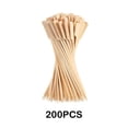 thumbnail image 2 of Advancent 200 brochetas de bambú para comer con los dedos, palillos largos para aperitivos y snacks, etc. Palitos para brochetas Cocina y Comedor, 2 of 6