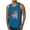 Blue, variant on Men's Summer Oversize Tank Top Simple Versatile Patriotic Tees Sleeveless Round Neck Fitness Undershirt