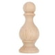 thumbnail image 1 of Remates de madera para postes de cama Remates de madera decorativos Artesanías para decoración del hogar Remates de madera sin terminar Remates de madera Remates para uso en interiores, 1 of 7