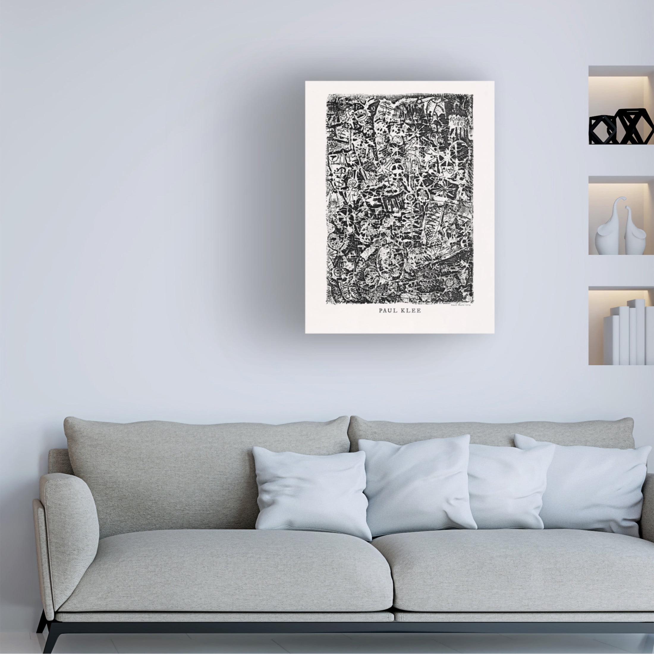 Trademark Fine Art Pictufy Small World 1914 Canvas Wall Art