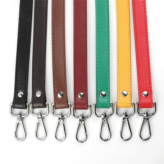 VONKY Multi-Color Bag Strap Classic PU Leather Craftsmanship Shoulder Bag Strap Bag Accessories Shoulder Strap Bag Handles green 1Set