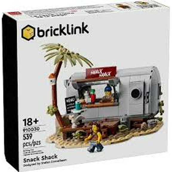 LEGO Snack Shack Food Truck Bricklink Designer Program