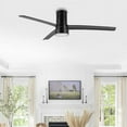 thumbnail image 4 of SAFAVIEH Ceiling Light Fan Dylas Led Lt 52" Ceiling Fan Black, 4 of 7