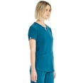 thumbnail image 2 of Scrubstar Women's Antimicrobial Premium Performance Notch Neck Top, Sizes XS-3XL, 2 of 9