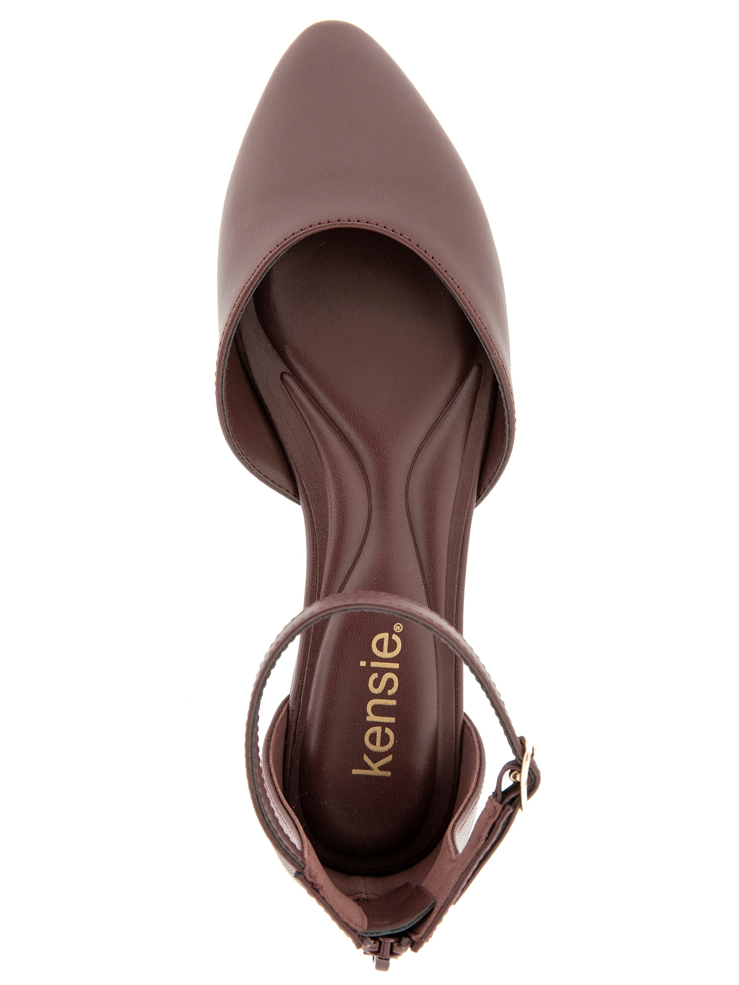 Kensie Women's Gaeta Ankle Strap Flat
