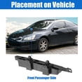 thumbnail image 4 of Unique Bargains 1pcs Right Side Front Bumper Mounting Support Bracket No.71193SDAA01 for Honda Accord 2003-2005 Black, 4 of 7