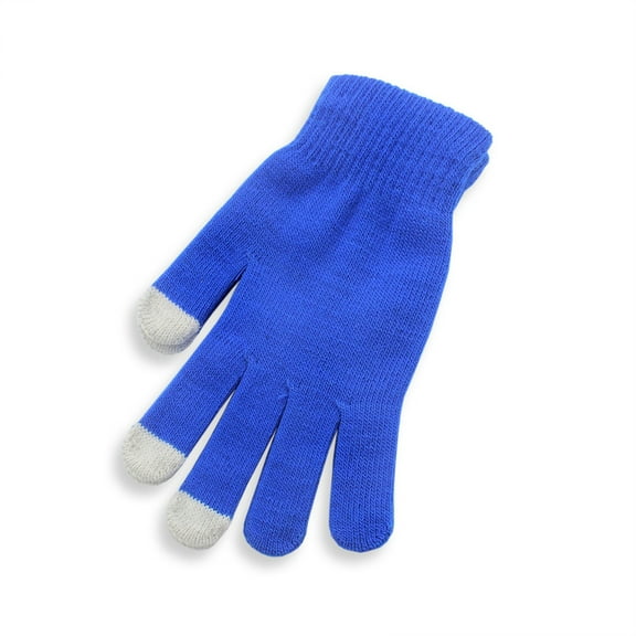 Christmas Blue Women's Gloves & Mittens Winter Gloves Mittensknitted Cold Proof Plush Thickened Christmas Gloves