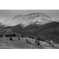 thumbnail image 2 of The Yellowstone Collection 14x11 White Modern Wood Framed Museum Art Print Titled - Spring Snow, Lamar Valley, Yellowstone National Park, 2 of 4