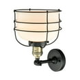 thumbnail image 2 of Innovations Lighting - Bell Cage - 1 Light Wall Sconce In Traditional Style-12, 2 of 2