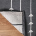 thumbnail image 4 of Bohemian Arrow Line Indoor/ Outdoor Area Rug, 6' x 9', Grey, 4 of 9