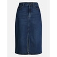 thumbnail image 5 of Scenario Women's Denim Skirt, Sizes 0-20, 5 of 5