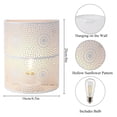 thumbnail image 7 of JHY DESIGN Vintage Dimmable Timer 2-Light LED Edison Style Painted Battery Powered Wall Sconces, 7 of 7