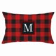 thumbnail image 1 of Funda de almohada navideña con diseño de muñeco sin rostro, gnomo enano, duende, enrejado, árbol de Navidad, copo de nieve, lino estampado, funda de almohada para sofá, funda de almohada de piel de me, 1 of 1