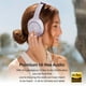 thumbnail image 2 of TOZO HT2 Hybrid Active Noise Cancelling Headphones, Wireless Over Ear Bluetooth Headphones, 60H Playtime, Hi-Res Audio Custom EQ via App Deep Bass Comfort Fit Ear Cups, for Home Office Travel Purple, 2 of 5