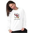 thumbnail image 4 of Steamy Boiling Crab Cooking Novelty Sweatshirt for Men or Women Brisco Brands L, 4 of 6