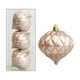 thumbnail image 1 of Bolas de Navidad irrompibles para decoración navideña, juego de 3 unidades con forma de cabeza de cebolla, pintadas para árbol de Navidad. También son adecuadas para otras decoraciones de fiesta., 1 of 6