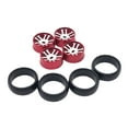 thumbnail image 2 of DIY Car Wheel Tire /28 Modification Crawler Vehicle Vehicles Red, 2 of 5