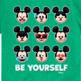 thumbnail image 3 of Disney Emoji - Be Yourself - Toddler And Youth Short Sleeve Graphic T-Shirt, 3 of 5