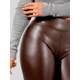 thumbnail image 4 of Leggins Unitalla Moda Elegante Casual Mujer Leginsn Cuero Vinipiel, 4 of 5