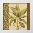thumbnail image 3 of Paul Brent 20x20 White Modern Wood Framed Wall Art Titled - Parlor Palm I, 3 of 5