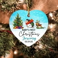 thumbnail image 3 of Hedgehog Baby's First Christmas 2025 Ornament, Personalized Baby's First Christmas Ornaments Gifts for Dad Mom Kid Boy Girl, Hedgehog Baby's First Xmas Ornament, Custom Name & Birthday Baby Ornament, 3 of 6