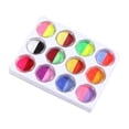 thumbnail image 2 of de pintura corporal para caras, maquillaje, pintura facial, pintura facial, diversión lavable para Halloween, decoración de Navidad infant Baoblaze Pintura corporal, 2 of 7