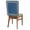 Blue, variant on Yellow Chair Back Covers Set of 4 Greek Chinese Style Removable Dining Chair Slipcovers Washable Seat Protector for Restaurant Party Banquet Kichen Decor
