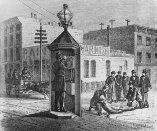 First Police Booth