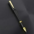 thumbnail image 5 of 0.5mm Luxury Ballpoint Pen with Golden Trim Elegant Signature Pen Gift for Colleague Student Executive Office Business Men Lady, 5 of 16