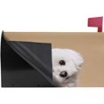 thumbnail image 3 of Coolnut Mailbox Cover Cute White Puppy Posing Post Mail Box Cover Magnetic Mail Wraps Cover Standard Size 20.7" L x 18" W, 3 of 5