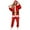 /v108Red210, variant on ANINEO Women Outfit Sets Christmas Print Elegant Style Jumpsuit For Festive Santa Bodysuit Ladies Loungewear Clothing Sets